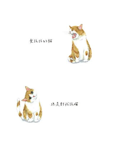 愛說話的貓 - 西西詩集繪本系列-Children’s picture books-買書書 BuyBookBook