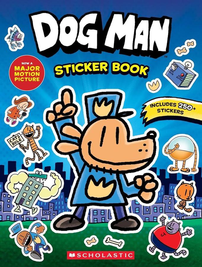 Dog Man the Movie: Official Sticker Activity Book
