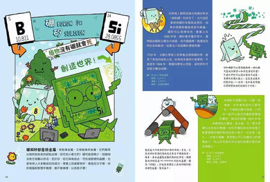 元素大發現:週期表、岩石與超異能家族元素圖鑑(共2書)-非故事: 科學科技 Science & Technology-買書書 BuyBookBook