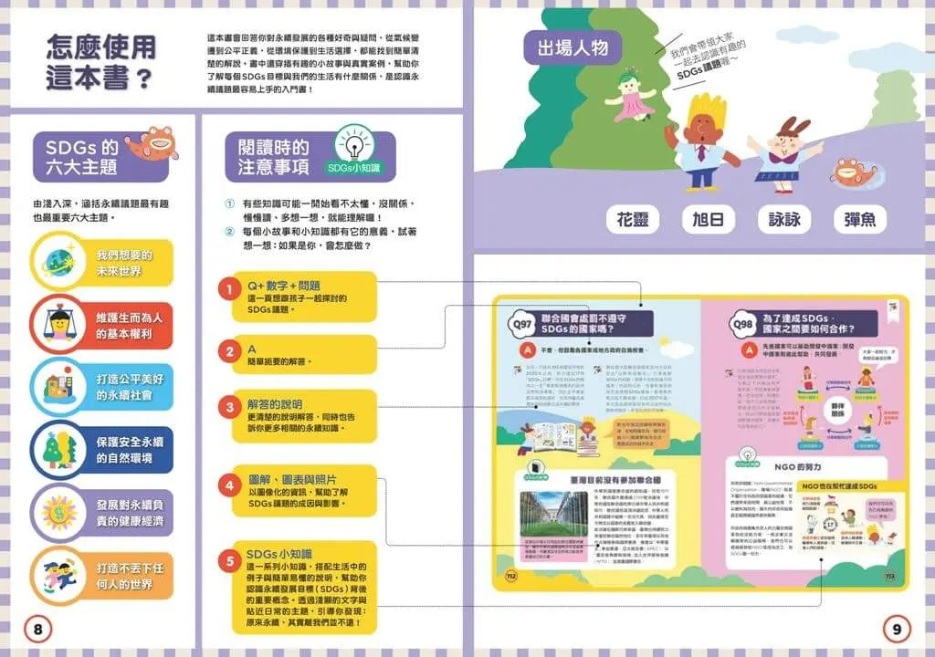 SDGs100問:最強圖解X超酷行動 破解一百個影響未來的永續議題-Children’s / Teenage general interest: Science and technology-買書書 BuyBookBook