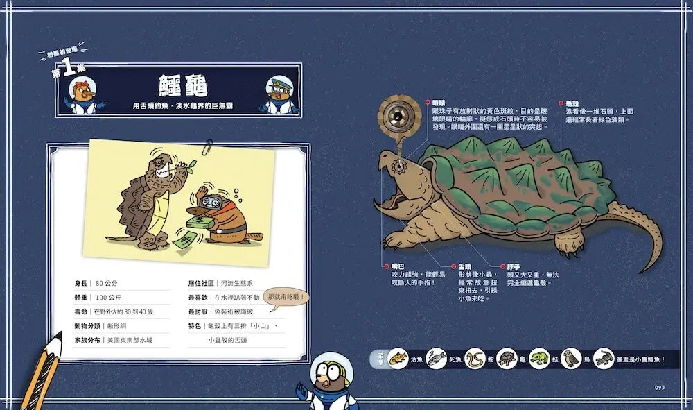 達克比與他的生物好朋友1:遠古與水中生物篇|跨時空的驚奇旅程,發現眾多生物不為人知的祕密