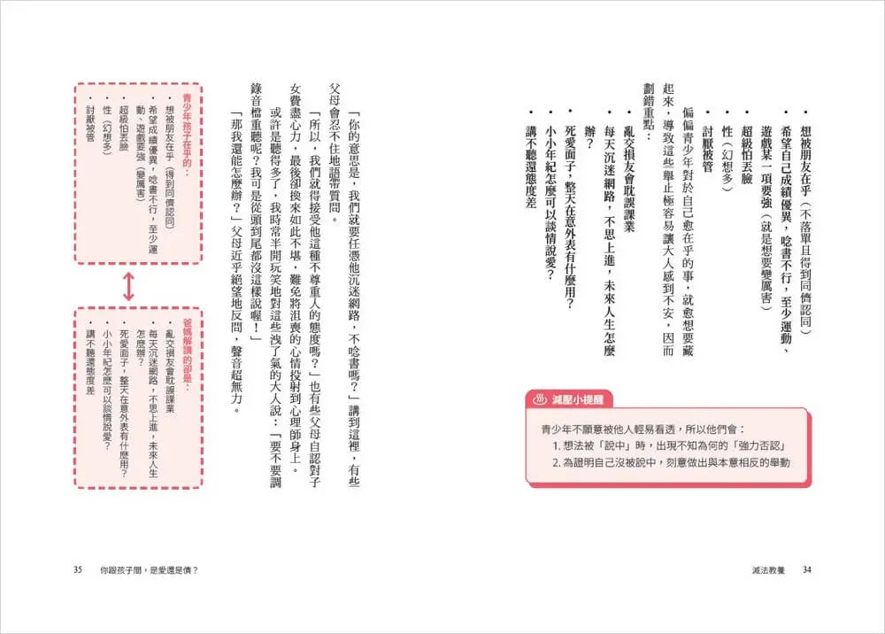 減法教養:青少年家長必修!少緊盯、別老想、省規劃, 面對孩子進入「超長青春期」,走出焦慮、得到療癒的新教養守則-Reference/ Information/ Interdisciplinary subjects-買書書 BuyBookBook