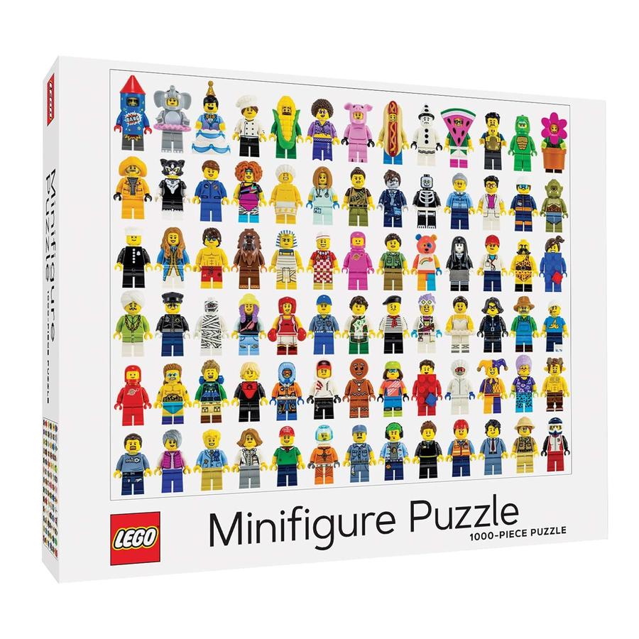 Lego« Minifigure 1000-Piece Puzzle-Hobbies/ quizzes/ games-買書書 BuyBookBook