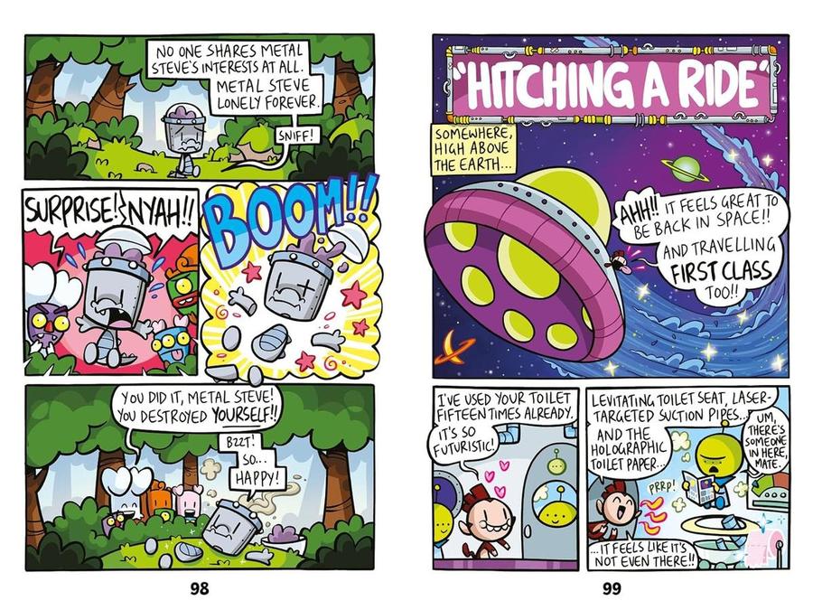 Bunny vs Monkey: Intergalactic Monkey Business! (a Phoenix Comic Book, from the million-selling Jamie Smart, Illustrator of the Year)