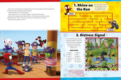 Marvel Spidey and his Amazing Friends: Pirate Plunder Blunder Story and Activity