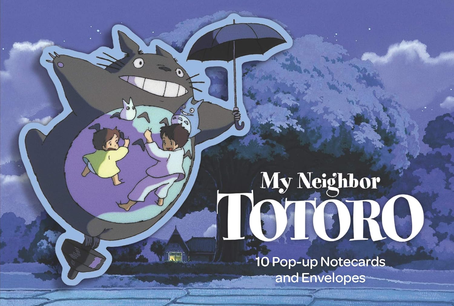 My Neighbor Totoro: 10 Pop-Up Notecards and Envelopes-Lifestyle and Leisure-買書書 BuyBookBook