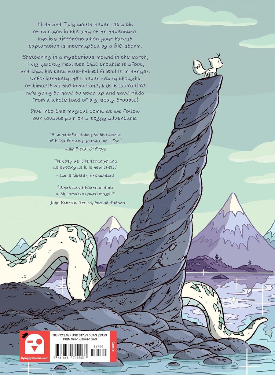 Hilda and Twig: Hide from the Rain (Luke Pearson)-Graphic novel / Comic book / Manga: genres-買書書 BuyBookBook