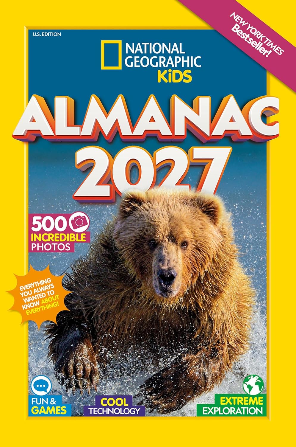 National Geographic Kids Almanac 2027 (International Edition)