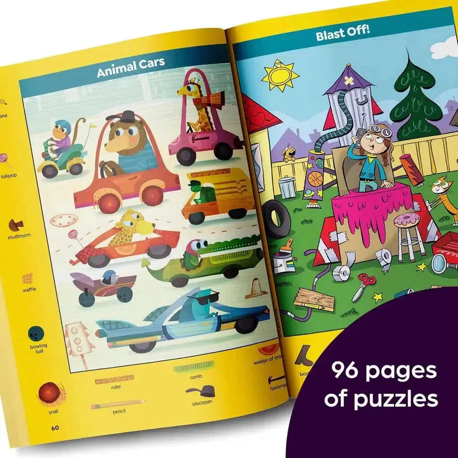 Things That Go Sticker Puzzles