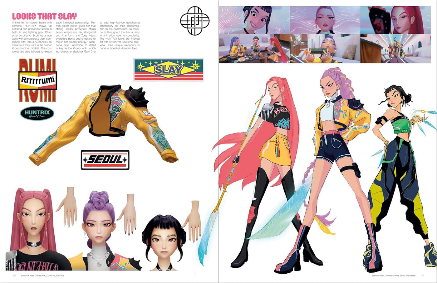 The Art of KPop Demon Hunters