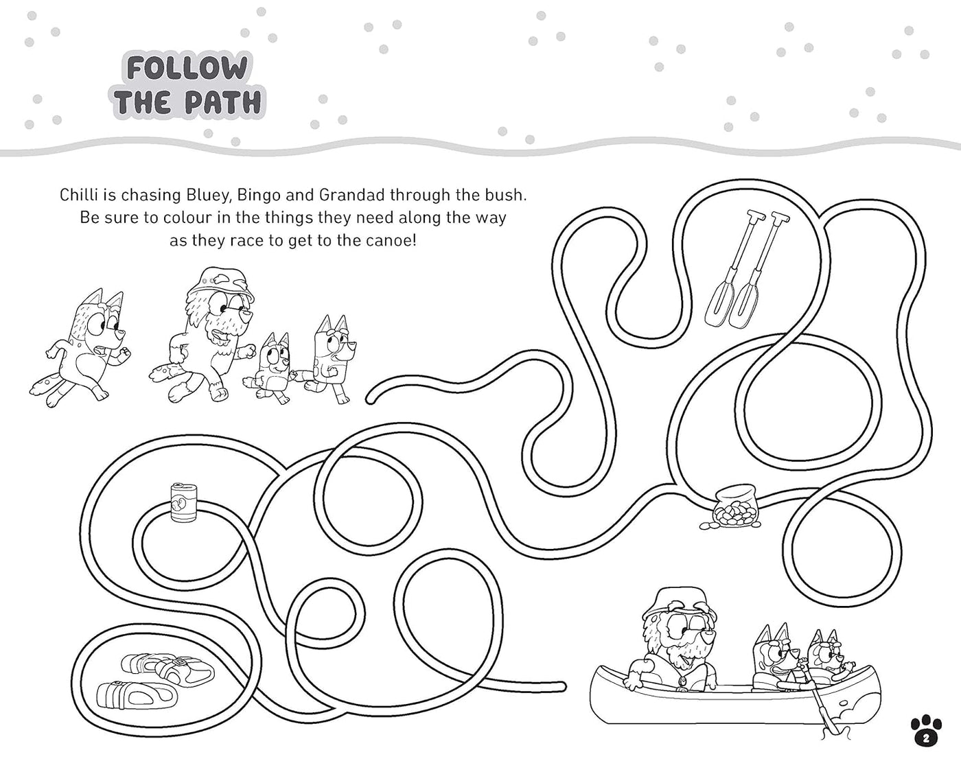 Bluey: Giant Activity Pad-Children’s interactive and activity books and kits-買書書 BuyBookBook