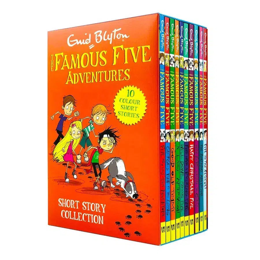 The Famous Five Adventures Short Story Collection 10 Books Box Set (En