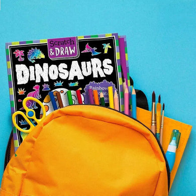 Scratch & Draw Dinosaurs (Scratch Art Activity Book) (Nat Lambert)