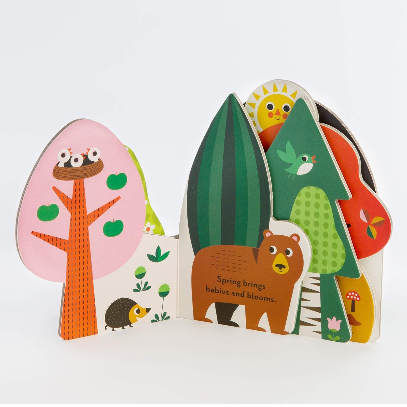 Bookscape Board Books: A Forest's Seasons-Children’s / Teenage fiction: General and modern fiction-買書書 BuyBookBook