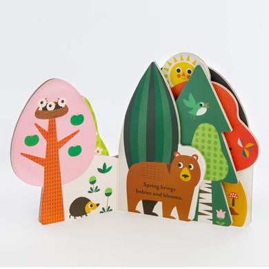 Bookscape Board Books: A Forest's Seasons-Children’s / Teenage fiction: General and modern fiction-買書書 BuyBookBook