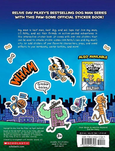 Dog Man the Movie: Official Sticker Activity Book