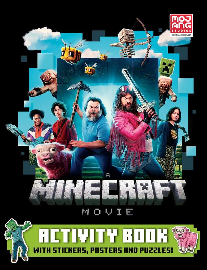A Minecraft Movie: Activity Book (Mojang AB)-Children's interactive and activity books and kits-買書書 BuyBookBook
