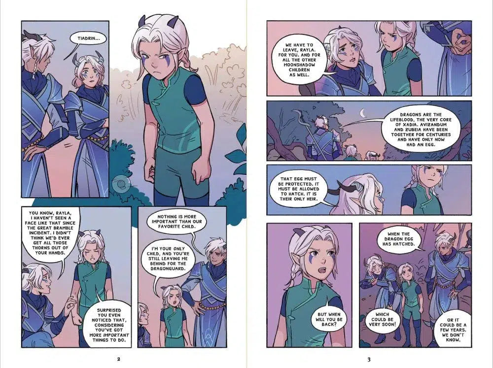 The Dragon Prince Graphic Novel #2 Bloodmoon Huntress-Fiction: 歷險科幻 Adventure & Science Fiction-買書書 BuyBookBook