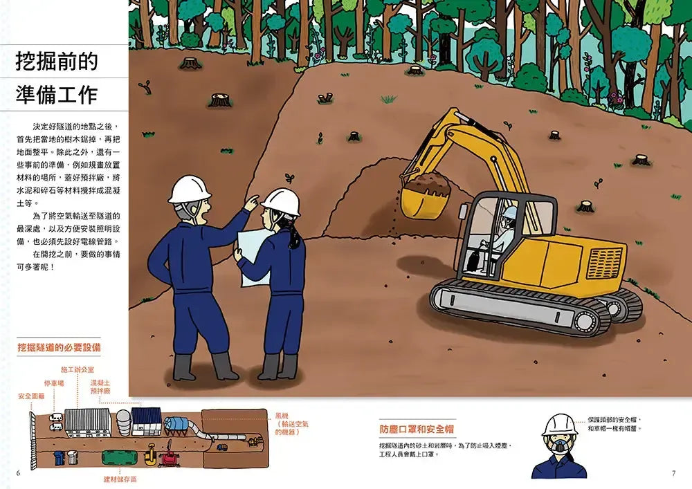 從無到有工程大剖析:隧道(新版,書末附「召集!小小觀察家集合」學習單)