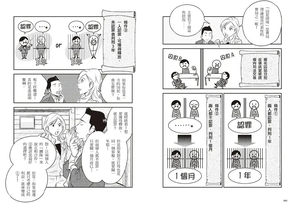 漫畫 賽局理論:解決問題最簡單的方法-Graphic novels/ Comic books/ Manga/ Cartoons-買書書 BuyBookBook