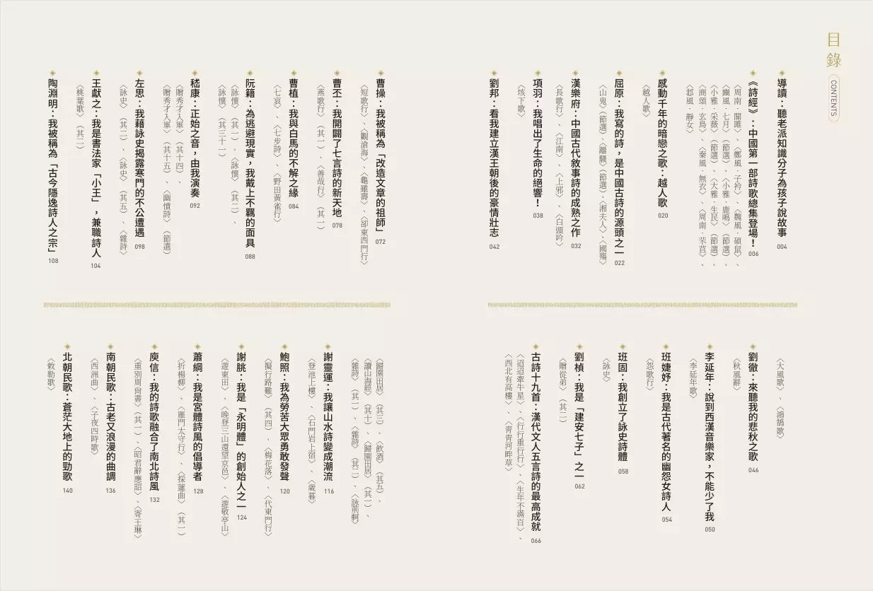 從詩人的眼睛看世界【給中小學生的語文啟蒙書 】:(全套4冊‧套書附贈詩詞學習測驗簿)-非故事: 語文學習 Language Learning-買書書 BuyBookBook