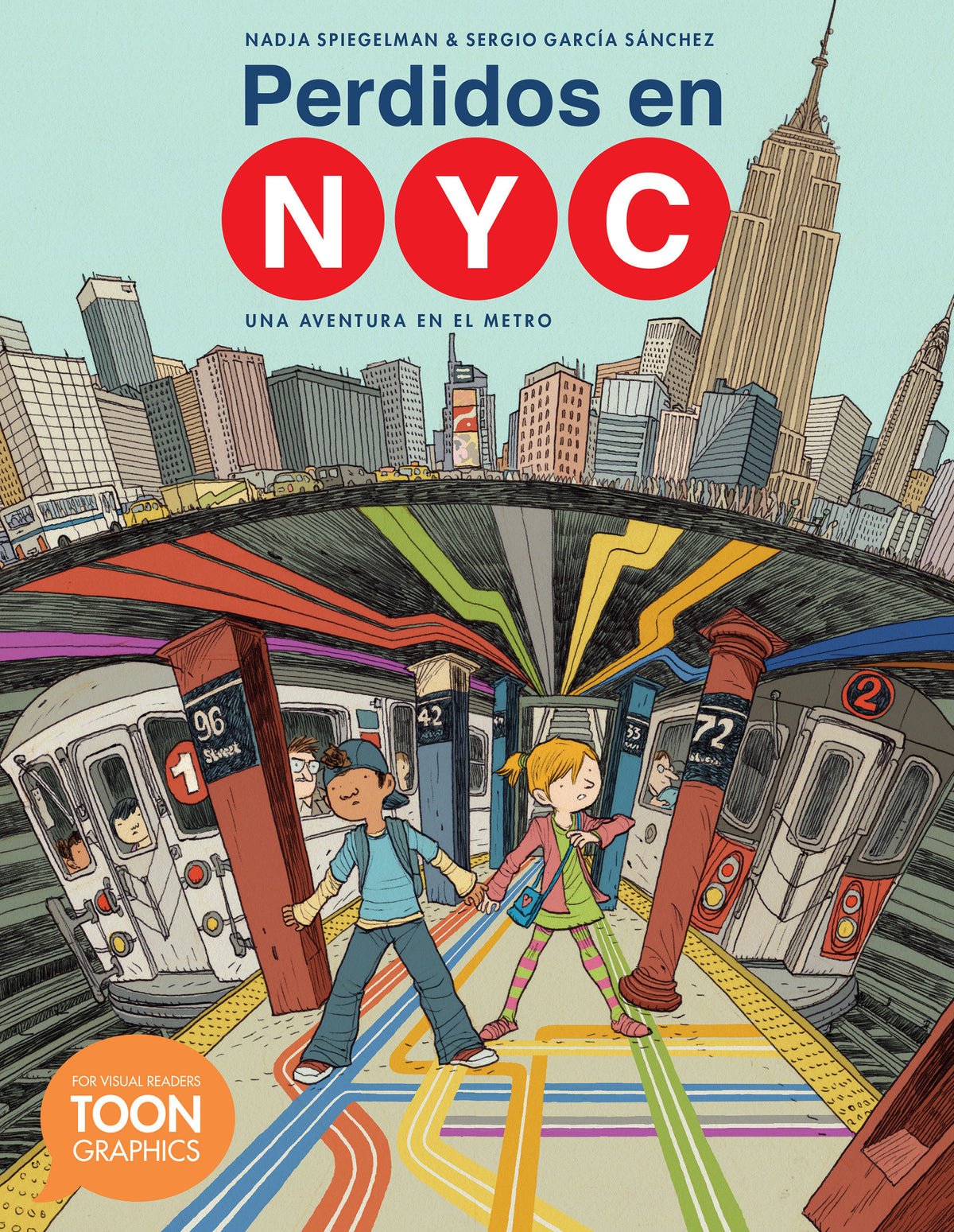 Perdidos en NYC: una aventura en el metro cover (ISBN 9781943145423)