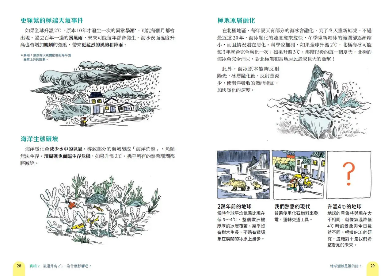 地球變熱是誰的錯?:關於氣候變遷的10個真相