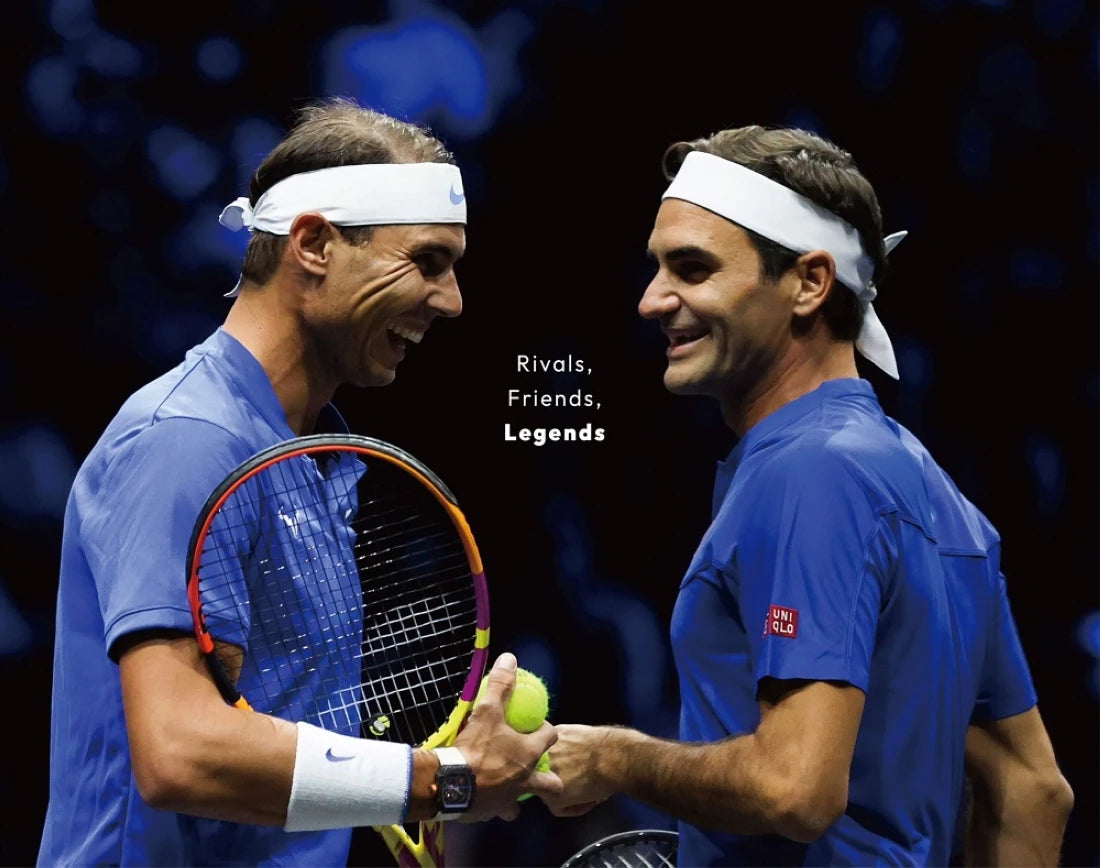 「傳奇的軌跡」草地之王羅傑‧費德勒+紅土之王拉法‧納達爾王者套書組 平裝書 Paperback