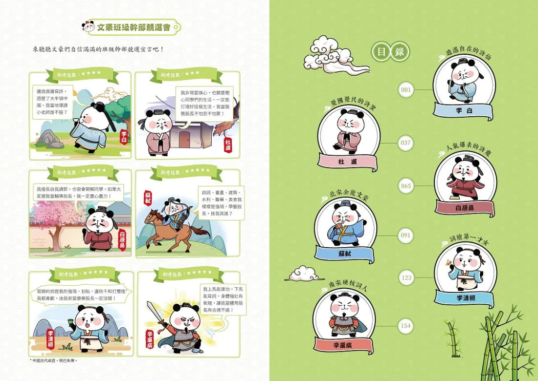 如果歷史是一群喵(11)+大貓熊文豪班(1)【二冊套書】 平裝書 Paperback
