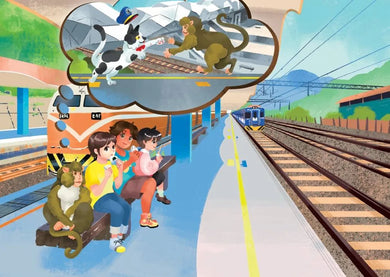 袖珍動物園(1-5):探索臺灣大冒險(隨書附贈探索臺灣」超級大海報) 平裝書 Paperback