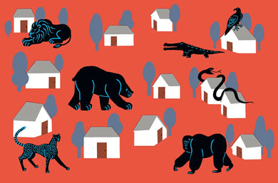 勇氣練習雙書:門外有一頭獅子+門外仍然有獅子【限定勇氣酷卡版】 精裝書 Hardback