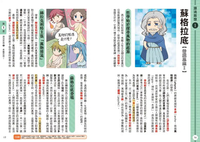 考前衝刺看漫畫!補教名師畫重點【又帥又美3冊套書】:世界史+世界地理+文化史 平裝書 Paperback