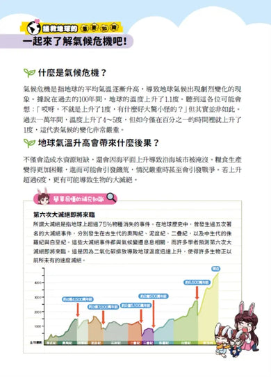兔槽家族拯救地球大作戰5:拯救面臨氣候危機的地球!【SDGs環保急先鋒】-Graphic novels/ Comic books/ Manga/ Cartoons-買書書 BuyBookBook