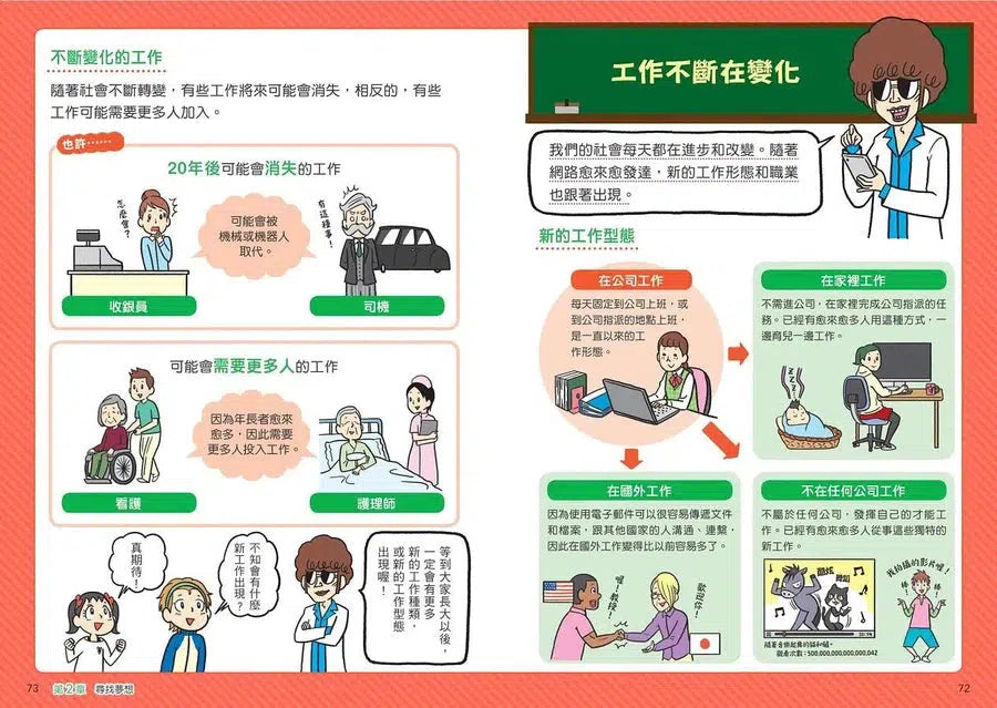 看漫畫輕鬆學:尋找夢想的工作-非故事: 生涯規劃 Life Planning-買書書 BuyBookBook