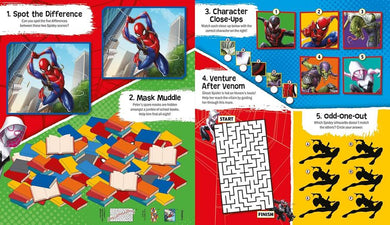 Marvel Spider-Man: Fridge Magnets Activity Book and Craft Kit