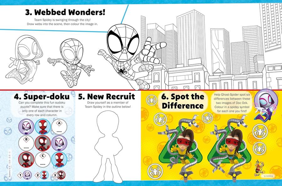 Marvel Spidey and his Amazing Friends: Pirate Plunder Blunder Story and Activity