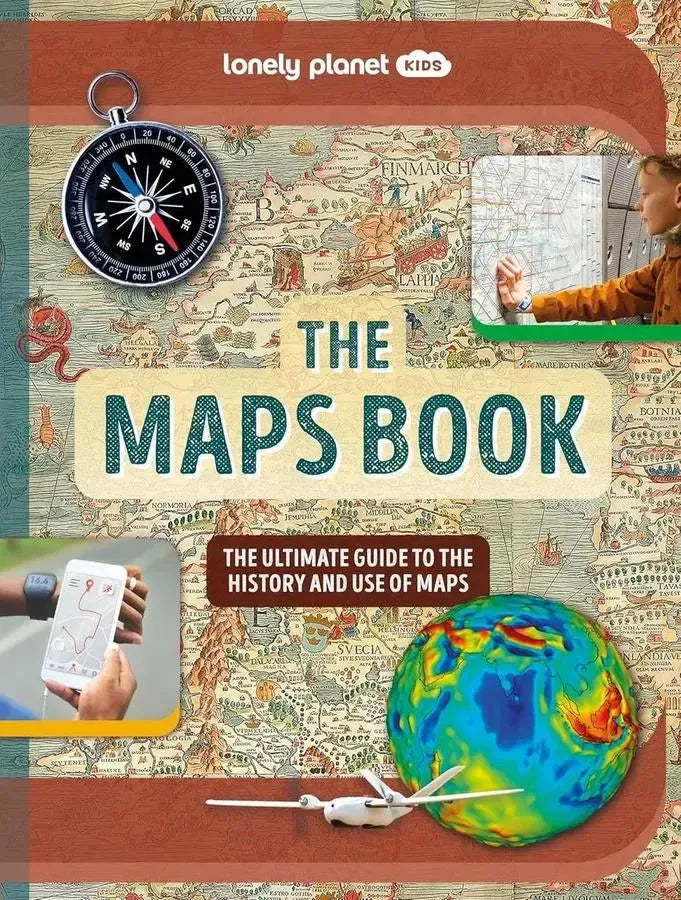 Lonely Planet Kids The Maps Book (The Fact Book) (Joanne Bourne)-Children’s / Teenage general interest: History and Warfare-買書書 BuyBookBook