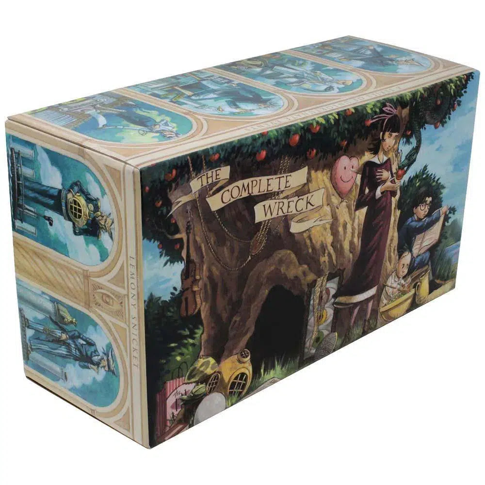 A Series of Unfortunate Events #01-13 The Complete Wreck (13 Books) (Hardback) (Lemony Snicket) Harpercollins US