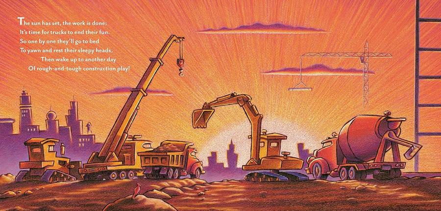 Goodnight, Goodnight, Construction Site-Children’s / Teenage fiction: General and modern fiction-買書書 BuyBookBook