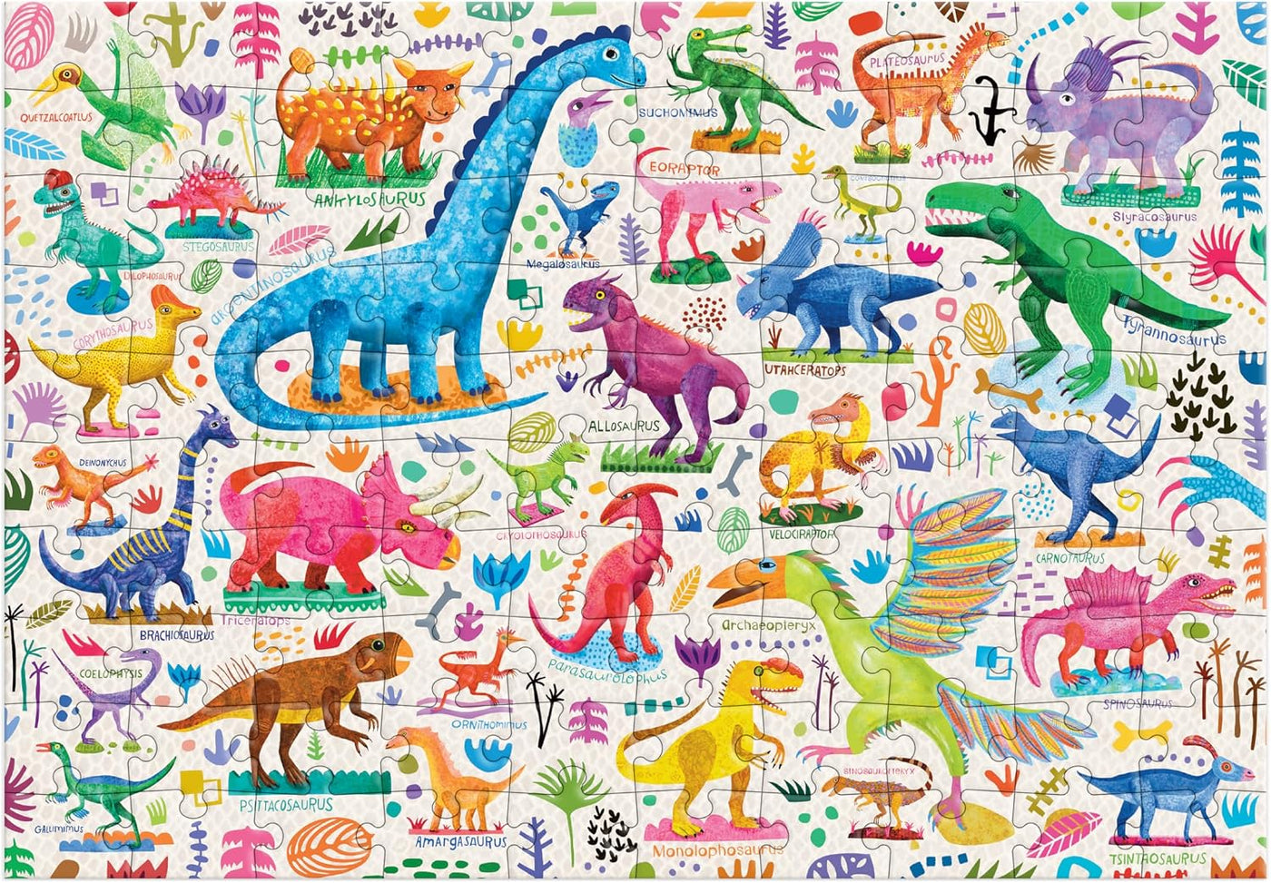 Mighty Dinosaurs 100 Piece Puzzle