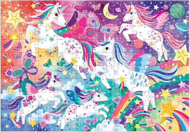 Unicorn Magic 100 Piece Puzzle