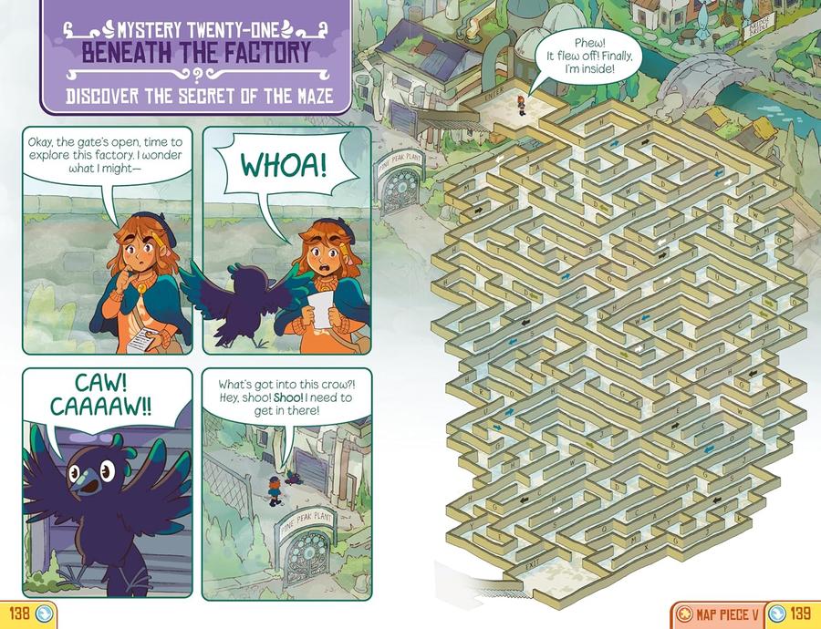 Pandora in Puzzlevale: The Secret Town (a Phoenix Comic Book)