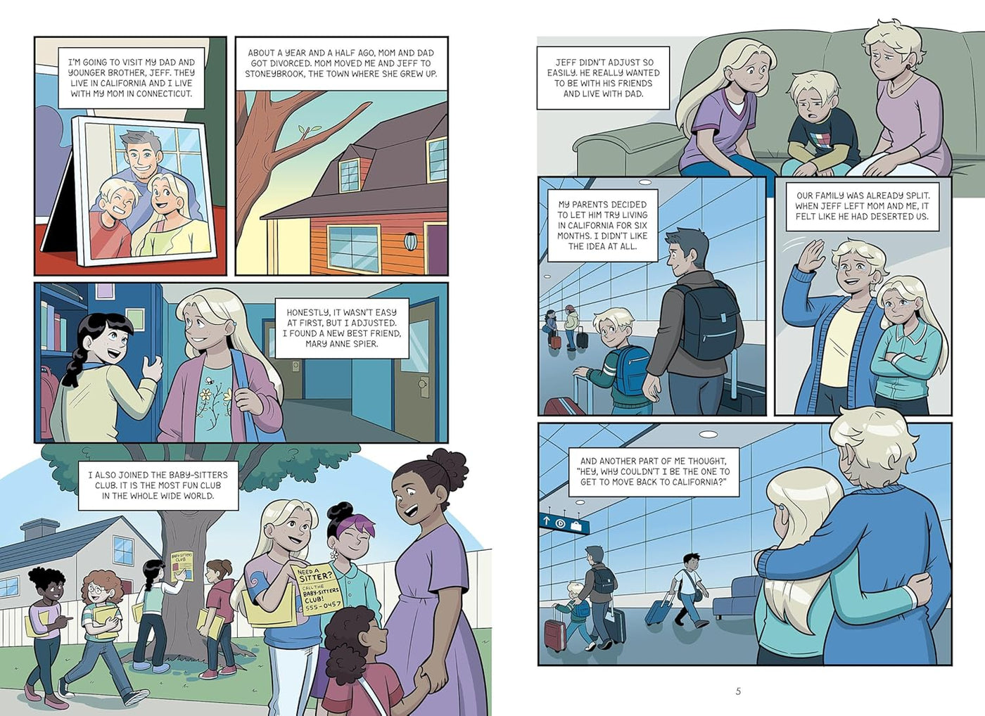 Baby-sitters Club, The #19 Graphic Novel: Dawn on the Coast (Ann M. Martin)