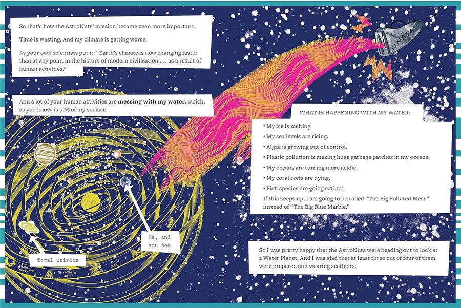 AstroNuts Mission Two: The Water Planet-Children’s / Teenage fiction: General and modern fiction-買書書 BuyBookBook