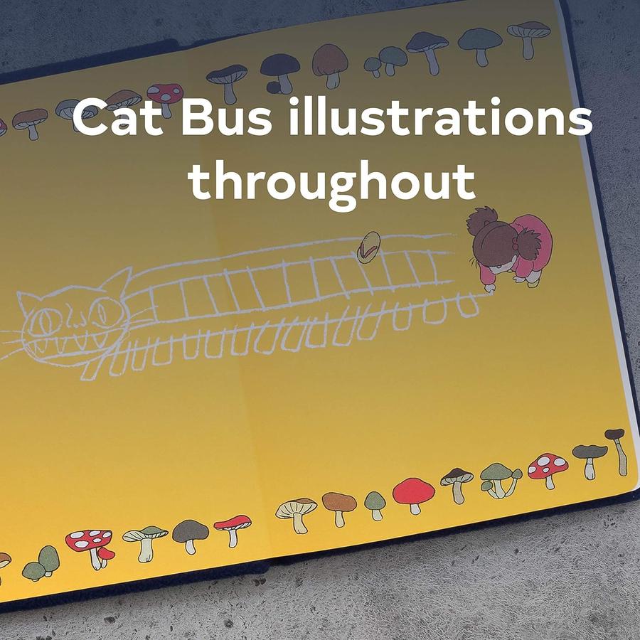 Studio Ghibli My Neighbor Totoro: Cat Bus Plush Journal-Film/ television/ radio and performing arts-買書書 BuyBookBook