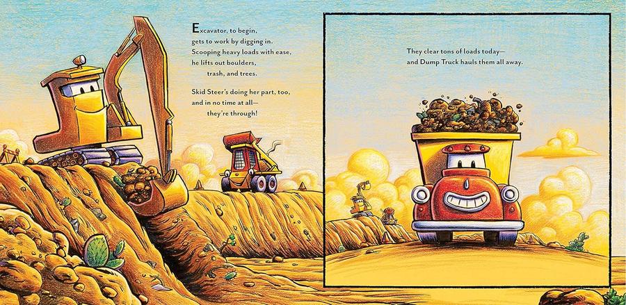 Construction Site: Road Crew, Coming Through!-Children’s / Teenage fiction: General and modern fiction-買書書 BuyBookBook