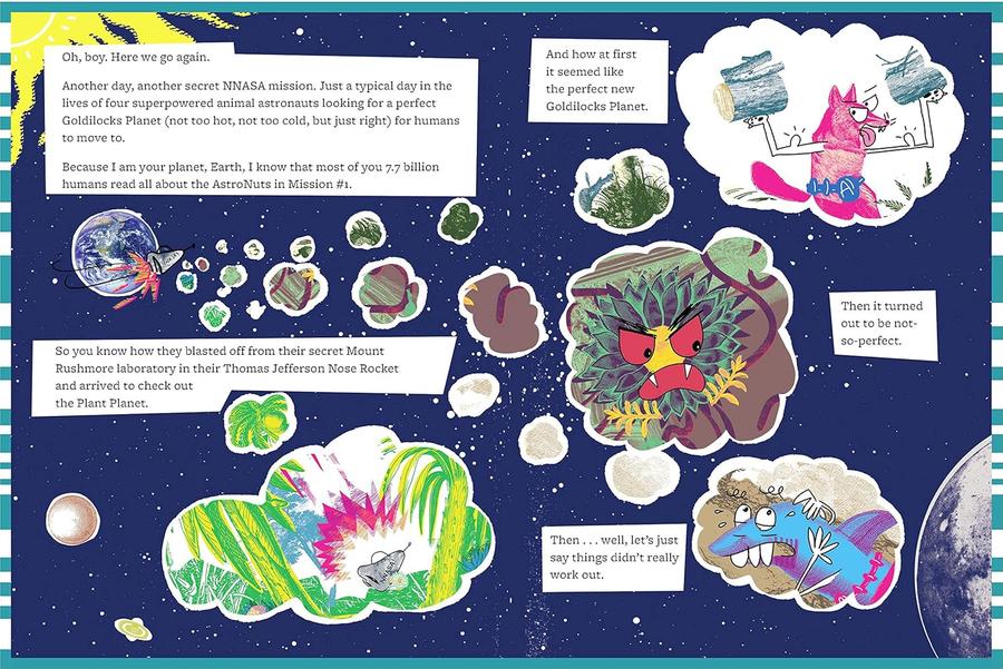 AstroNuts Mission Two: The Water Planet-Children’s / Teenage fiction: General and modern fiction-買書書 BuyBookBook