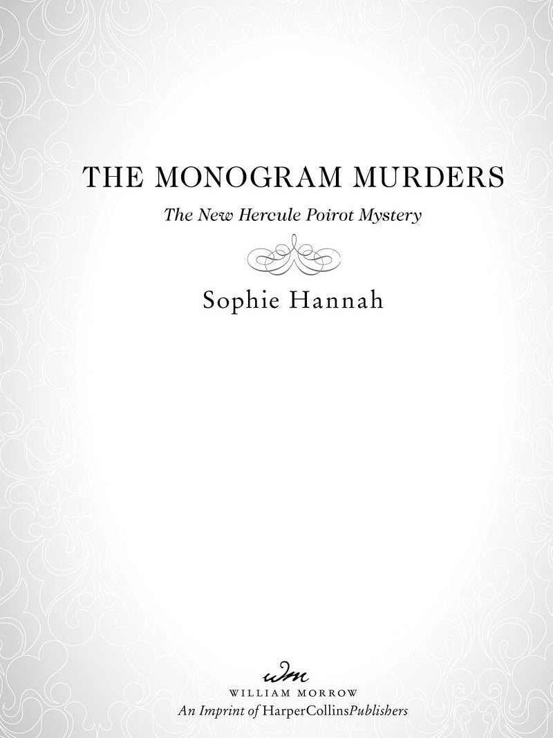 Hercule Poirot Mystery #01 The Monogram Murders (Sophie Hannah)-Fiction: 偵探懸疑 Detective & Mystery-買書書 BuyBookBook