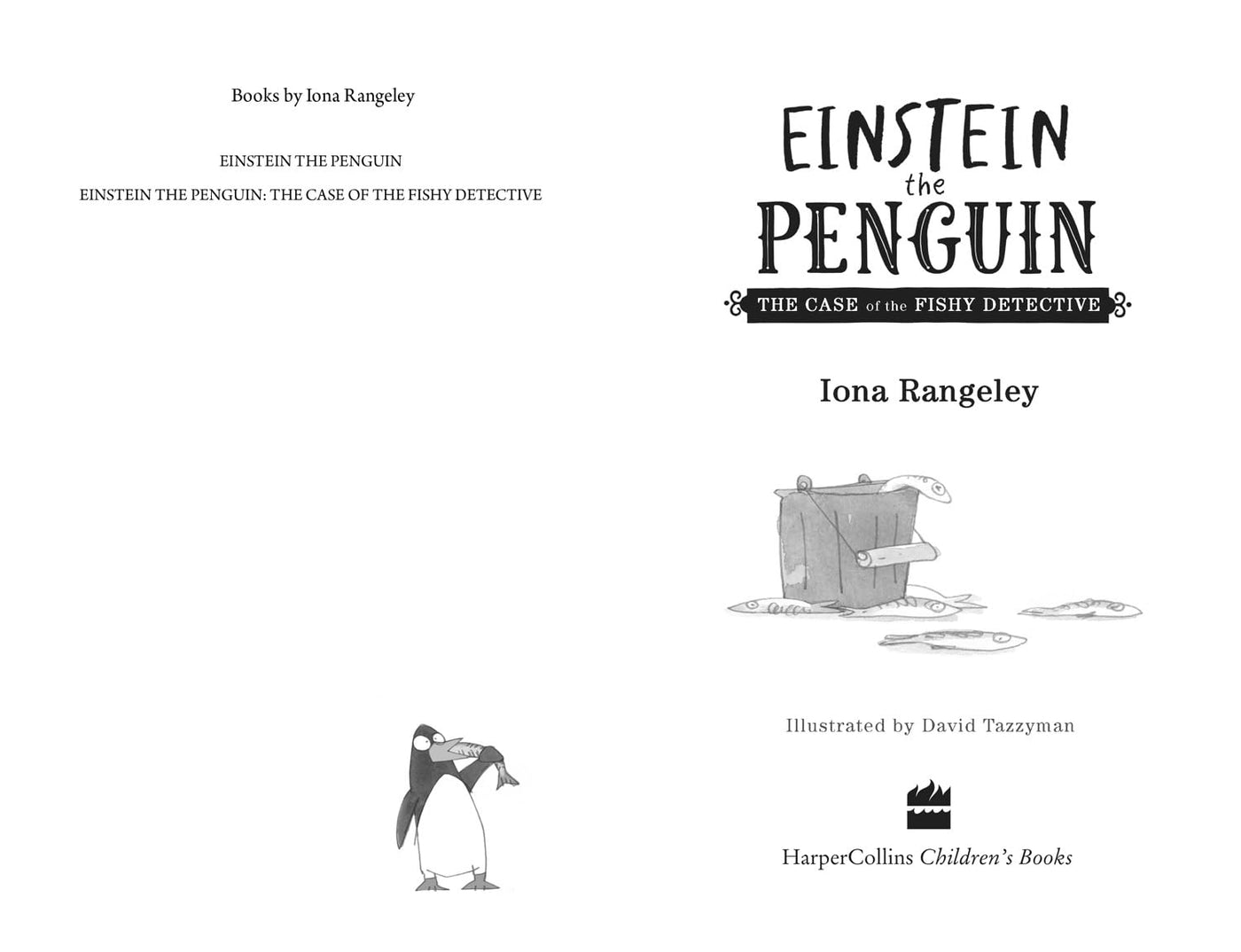 Einstein the Penguin #02 The Case of the Fishy Detective (Iona Rangeley)-Fiction: 幽默搞笑 Humorous-買書書 BuyBookBook