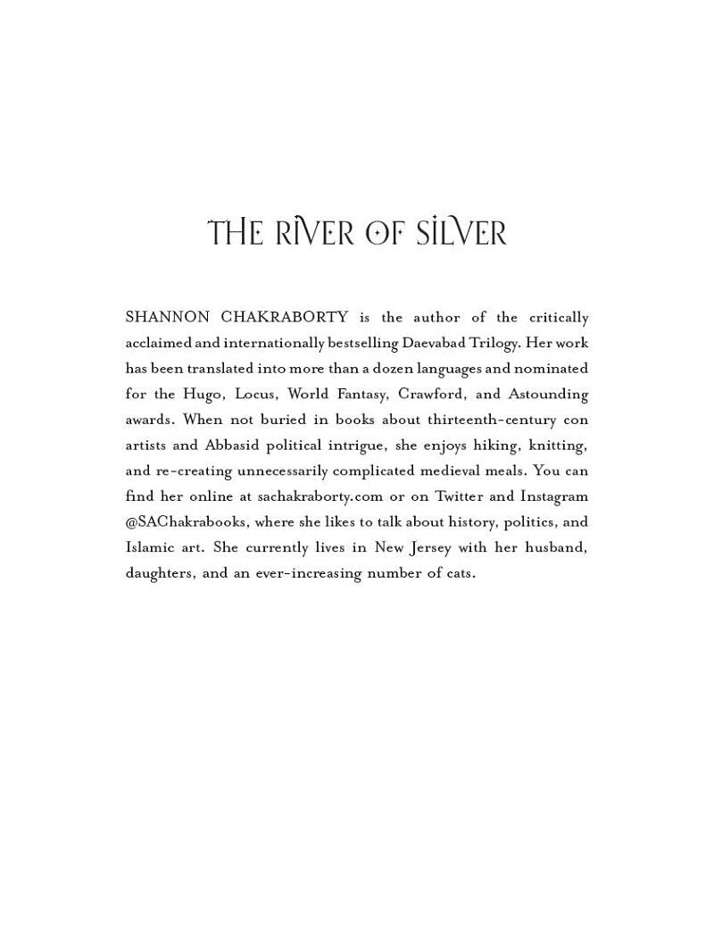 The Daevabad Trilogy #04 The River of Silver (Shannon Chakraborty)-Fiction: 奇幻魔法 Fantasy & Magical-買書書 BuyBookBook